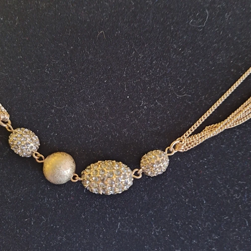 Chico’s Multi Strand Accented Long Necklace